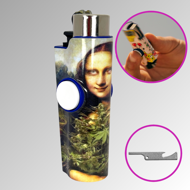 FLKR LYTR® Fidget Spinner Lighter Case 