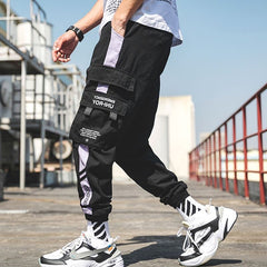 Men's Trendy Loose Drawstring Multi-pocket Casual Pants