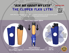 FLKR LYTR® Fidget Spinner Lighter Case "Stupid Cupid" for Clipper Lighter® Case - $11.99