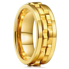 Stainless Steel Gear Turning Decompression Ring